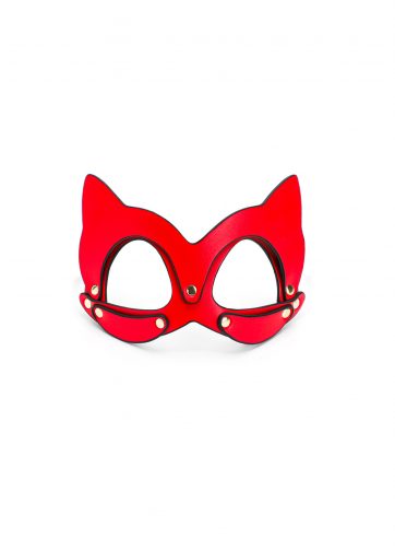 Red devil mask